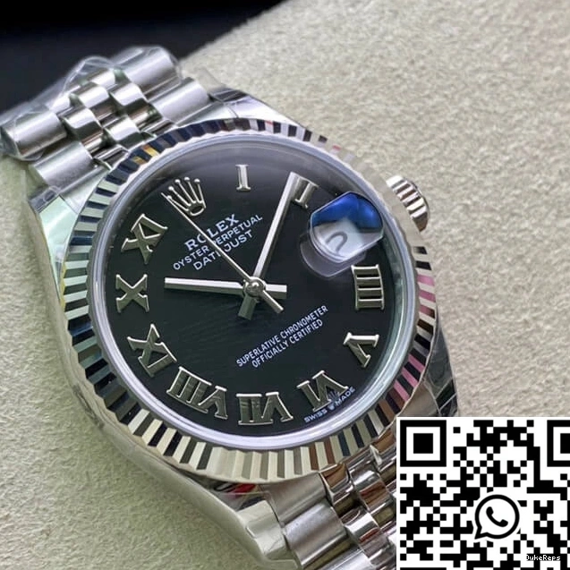 Steel Stainless 31MM Datejust EW M278274-0002 Factory Rolex 1125